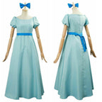 Wendy Darling Peter Pan Cosplay Costume Princess Dress for Women - Azufun