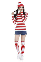 Where's Wally Wally Anime Cosplay Family Matching Costume - Pajamasbuy