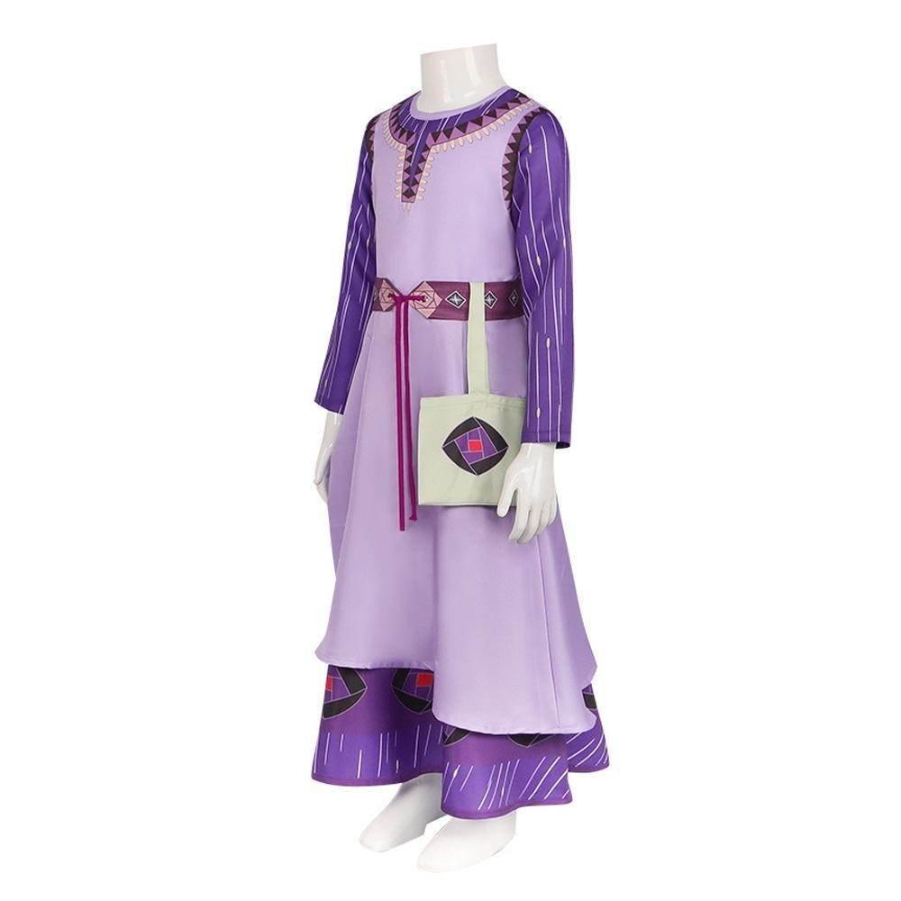 Wish Asha Anime Cosplay Costume Outfits Halloween Carnival Suit - Azufun