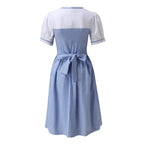 Wizard of Oz Dorothy Costume Dress Maid Alice for Girls Women - Azufun